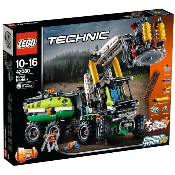 LEGO 42080 伐木機械車《熊樂家 高雄樂高專賣》Forest Harvester Technic 科技系列 | 蝦皮購物