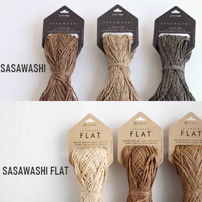 【KnitBird】Daruma 莎莎紙線 SASAWASHI 扁莎莎紙線 SASAWASHI FLAT