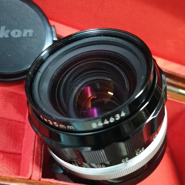 Nikon O.C. auto Non-AI 35mm F2 大光圈廣角定焦鏡