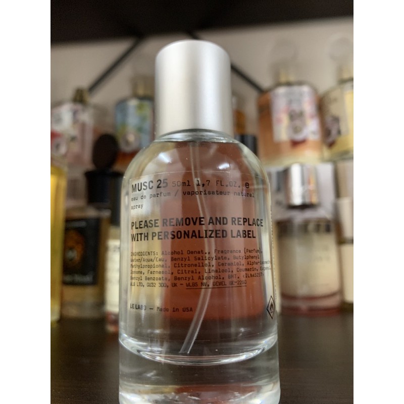 Le Labo 麝香Musc 25 城市限定香15ml 50ml 100ml | 蝦皮購物