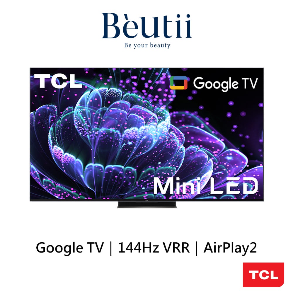 TCL 65吋 C835系列 MINI LED QLED量子智能連網液晶顯示器(含簡易安裝) B級福利品 | 蝦皮購物