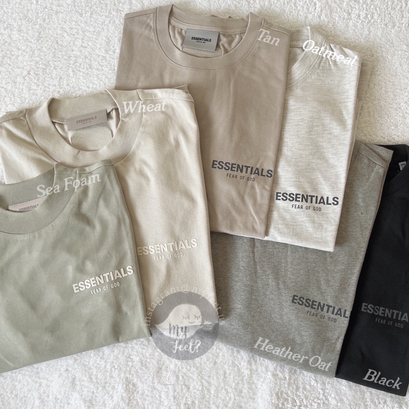 👻現貨🇺🇸 ESSENTIALS 短袖 logo 正品 美國代購 上衣 短踢 短褲 棉褲 衣服 男生 女生 22SS | 蝦皮購物