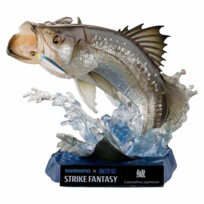 現貨*日版KAIYODO海洋堂SHIMANO STRIKE FANTASY 釣魚盒玩鱸障泥
