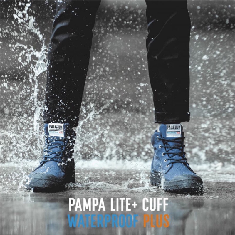 Palladium pampa outlet lite cuff wp