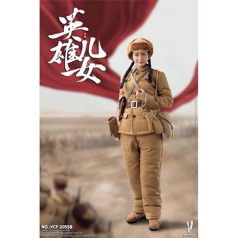 VERYCOOL 1/6 中國人民志願軍英雄兒女秀梅VCF-2055 | 蝦皮購物