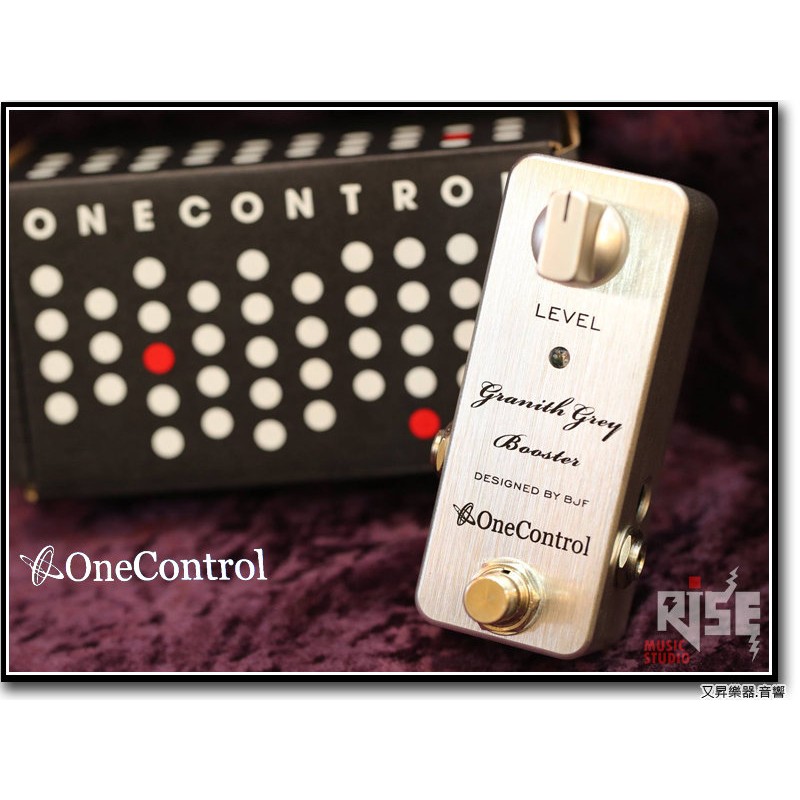 One Control Granith Grey Booster 電吉他單顆效果器【又昇樂器.音響