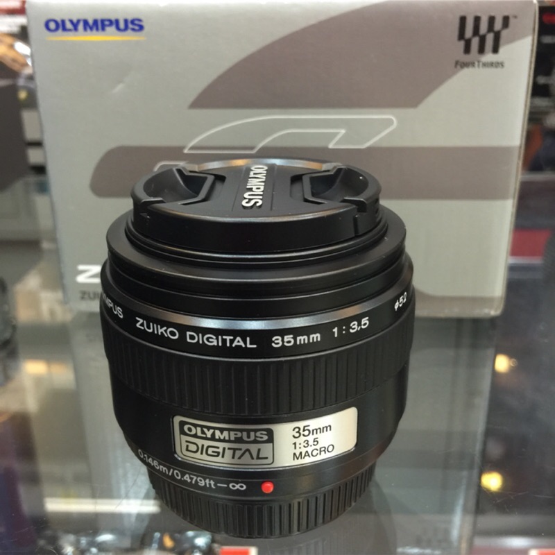 現貨】全新Olympus ZUIKO 35mm F3.5 Macro 大單鏡頭適用E-30 等43系列