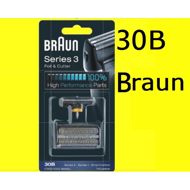 BRAUN 30B SMART CONTROL FOIL & CUTTER SHAVER REPLACEMENT 4735 4737 4736  4747