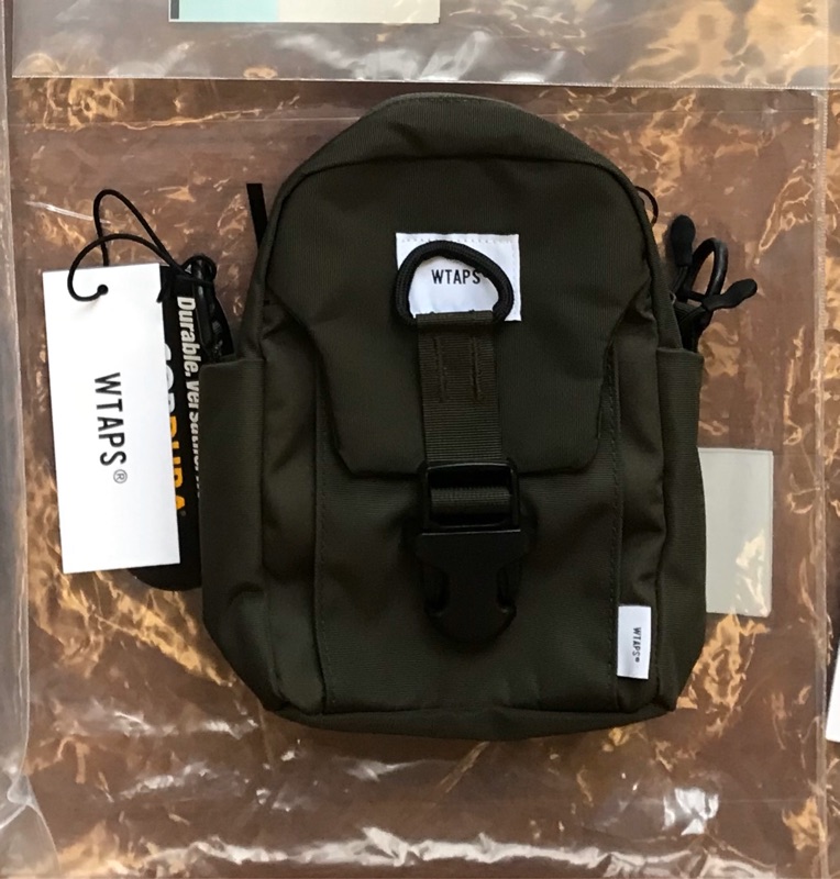 全新現貨軍綠色小包19AW WTAPS RECONNAISSANCE POUCH Nylon CORDURA 側