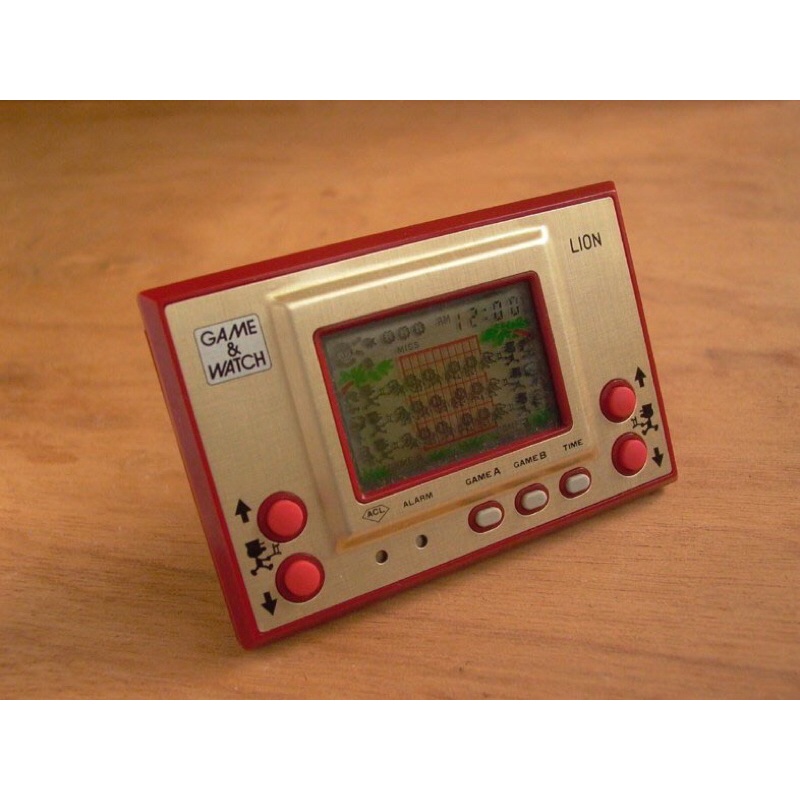 任天堂 GAME&WATCH LION 古董電玩 蝦皮購物