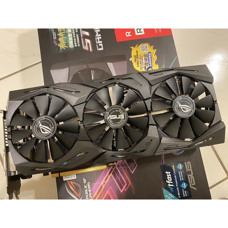 Asus ROG Strix RX580 8G O8G | 蝦皮購物