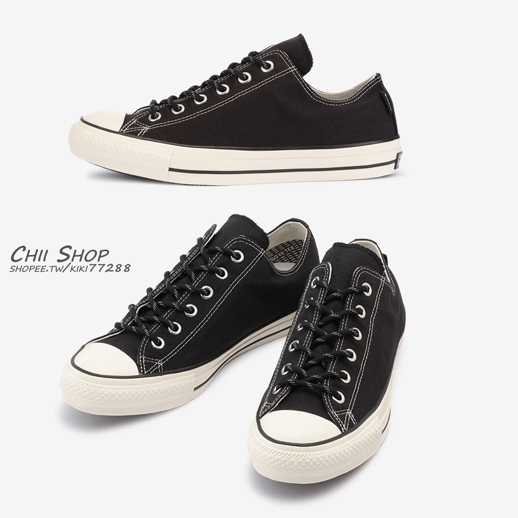 【CHII】日本限定 Converse ALL STAR 100 GORE-TEX RF OX 低筒 防潑水 黑色