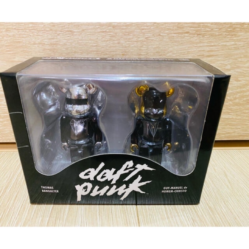 拆檢正品BE@RBRICK BEARBRICK 100% 庫柏力克熊Daft Punk 傻瓜龐克