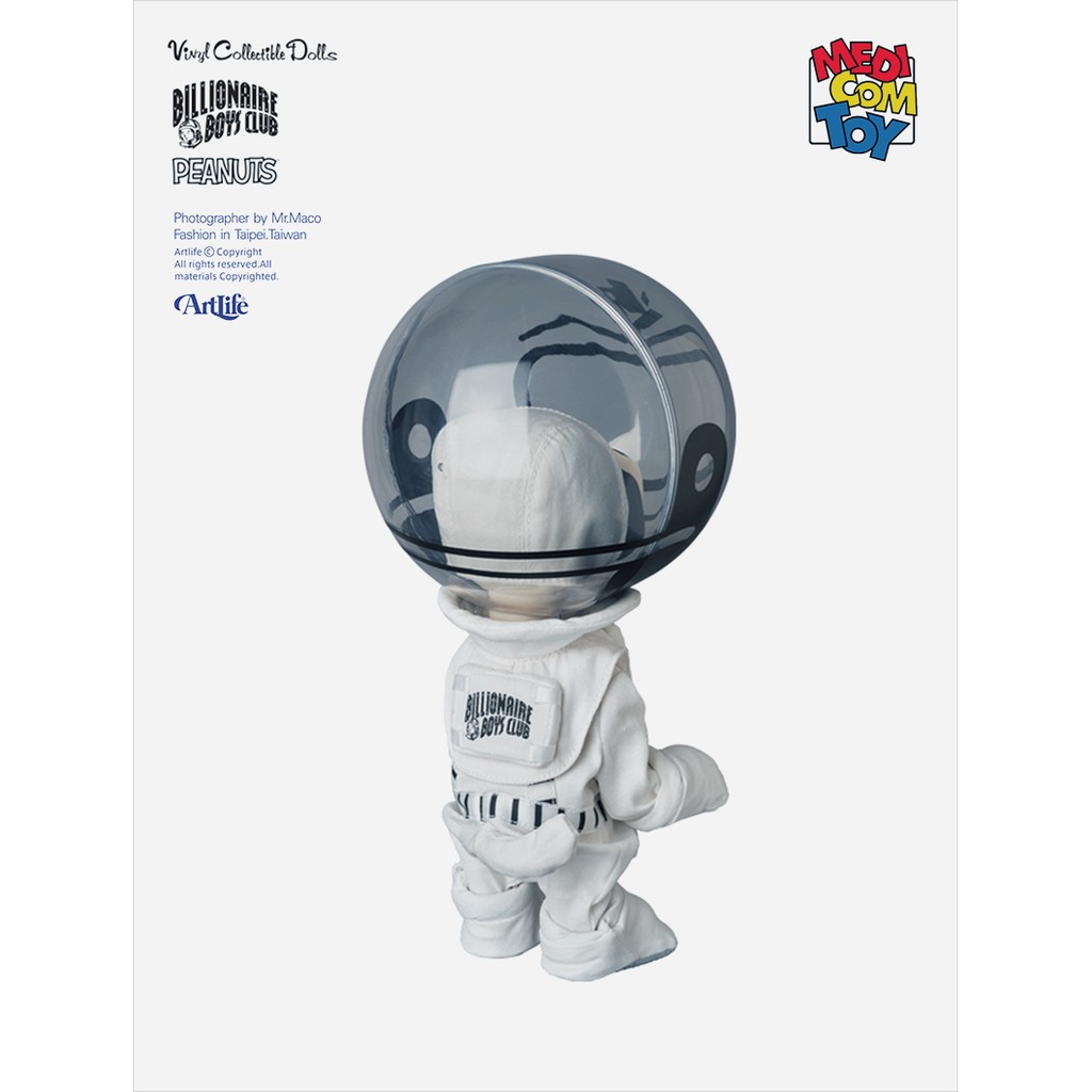 ArtLife @ MEDICOM VCD BBC ASTRONAUT SNOOPY 太空人 史努比 限定品