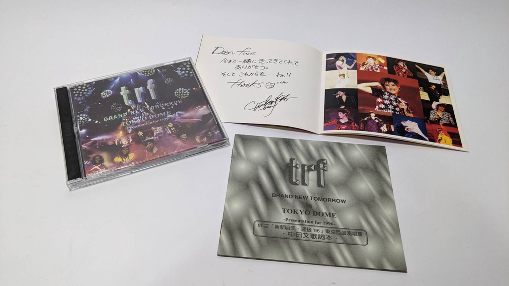 TRF-BRAND NEW TOMORROW in TOKYO DOME (雙CD) | 蝦皮購物