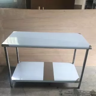 免運費 全新 2尺＊4尺 兩層 不鏽鋼工作台 工作桌