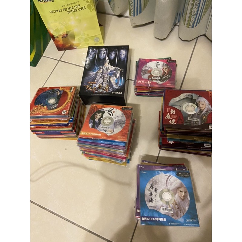 霹靂俠峰DVD全50枚+CD2枚+他DVD•CD9枚セット／霹靂布袋戲-