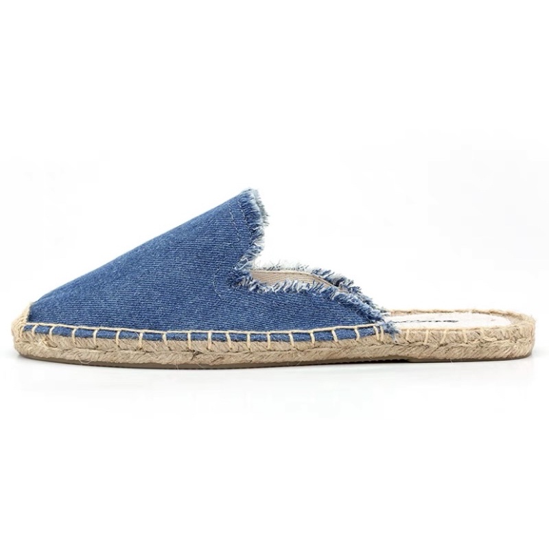 Soludos FRAYED MULE SLIP ON ESPADRILLE