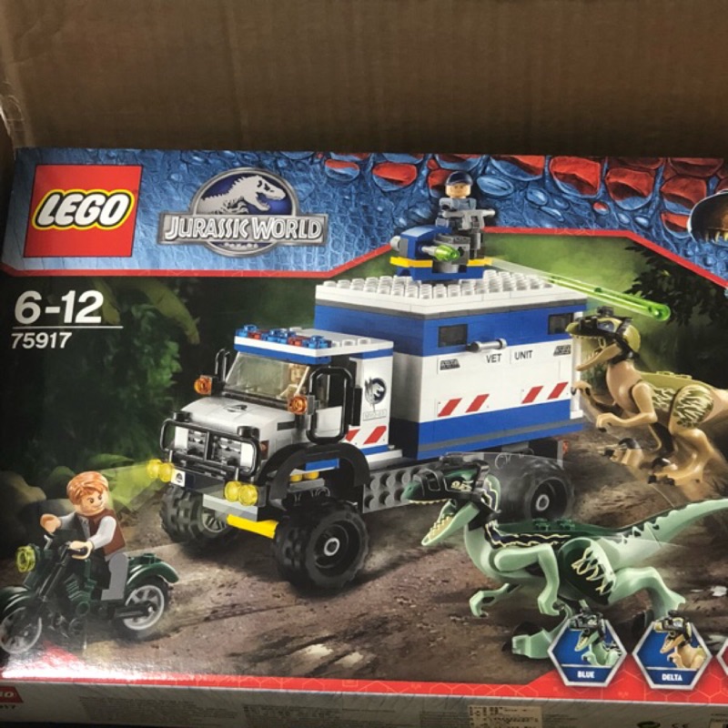 樂高 LEGO 75917 Raptor Rampage 侏羅紀世界 全新未拆 盒況佳 | 蝦皮購物