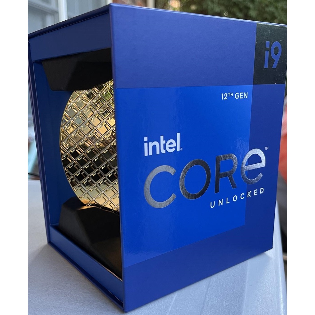 Intel® Core™ i9-12900K 處理器精美包裝盒(完整包裝收藏專用| 蝦皮購物
