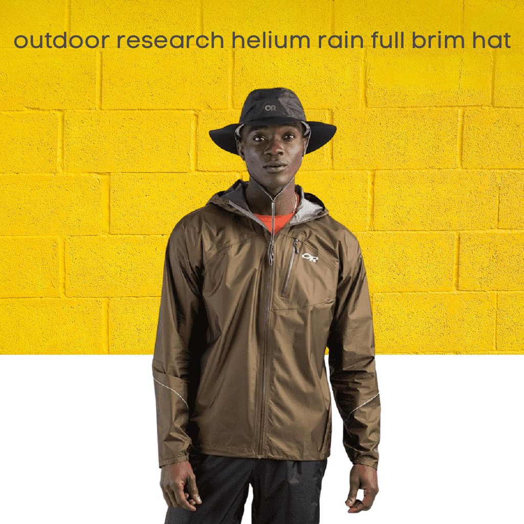 【只有正品和現貨】 Outdoor Research Helium Rain Full Brim Hat 防水透氣帽