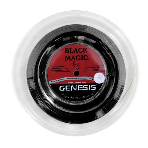 【DR.String】GENESIS Black Magic 1.25mm 大盤分裝 網球線 | 蝦皮購物