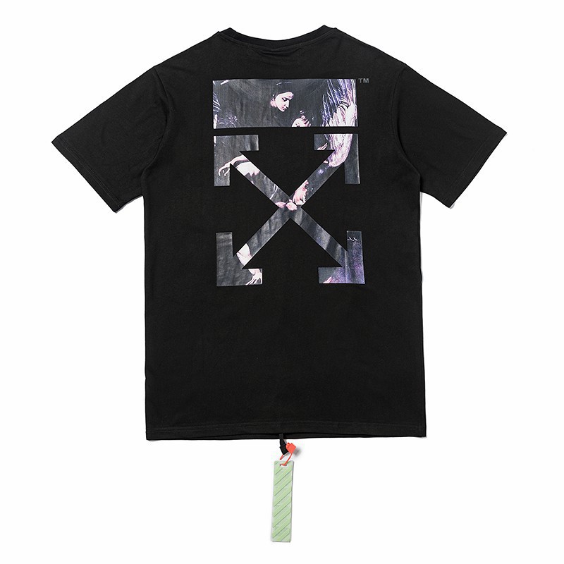 帝安諾-實體店面 OFF-White 20SS 油畫 宗教 聖母 箭頭 短袖