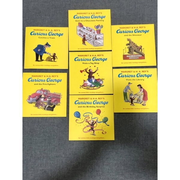 Curious George Collection 好奇猴喬治（7冊合售）