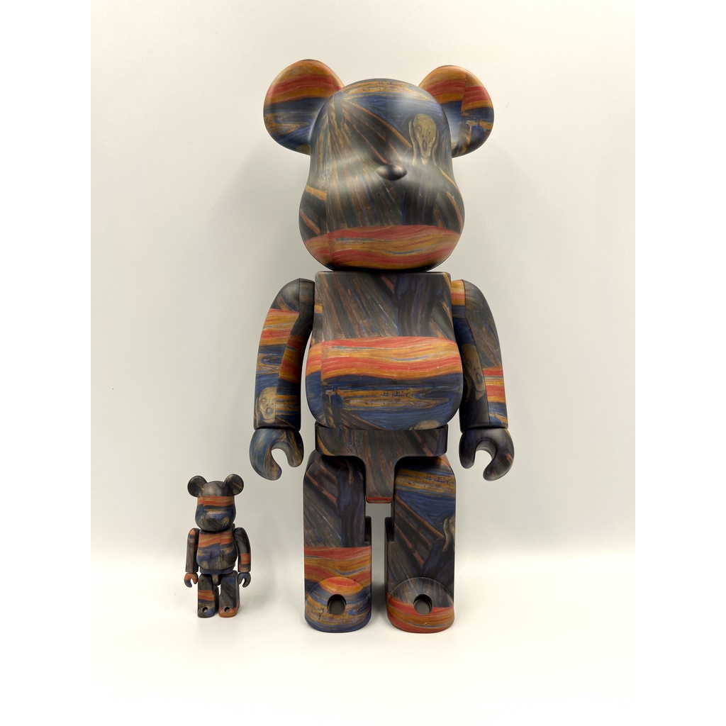 BE@RBRICK Edvard Munch Scream 100％ 400％ 吶喊| 蝦皮購物