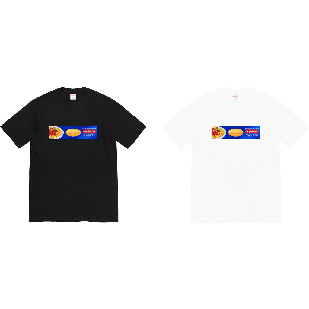 Zoopreme-現貨』Supreme Spaghetti Tee 黑/白| 蝦皮購物