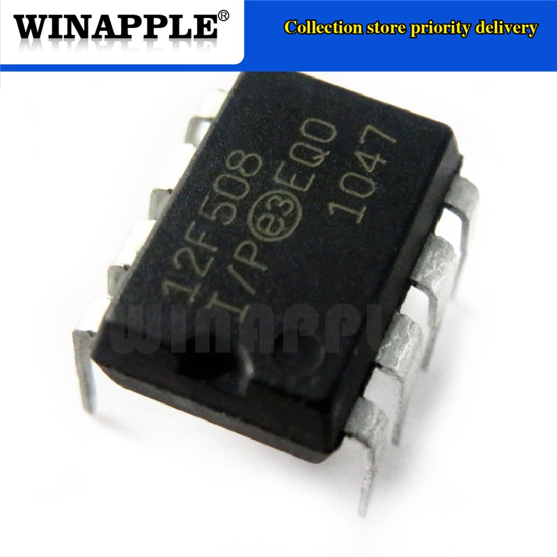 5pcs/lot PIC12F508-I/P PIC12F508-I PIC12F508 12F508-I/P DIP- | 蝦皮購物