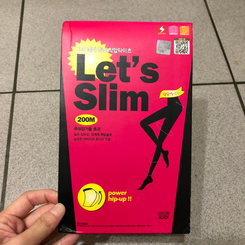 現貨]韓國Let's Slim 瘦身褲襪200丹