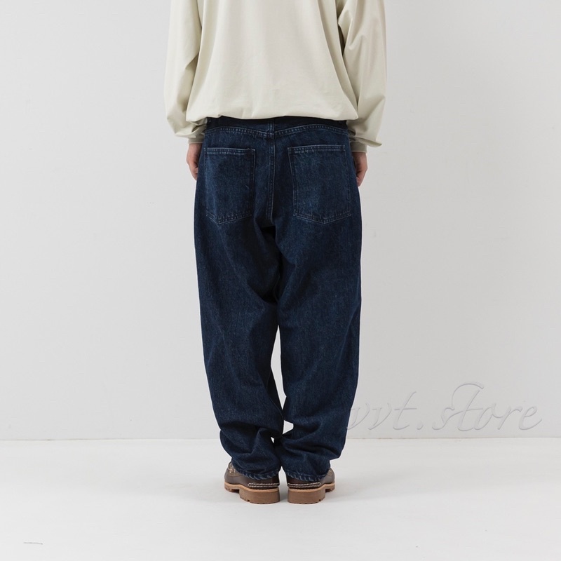 DESCENDANT 21AW EU BAGGY JEANS 牛仔褲 休閒褲