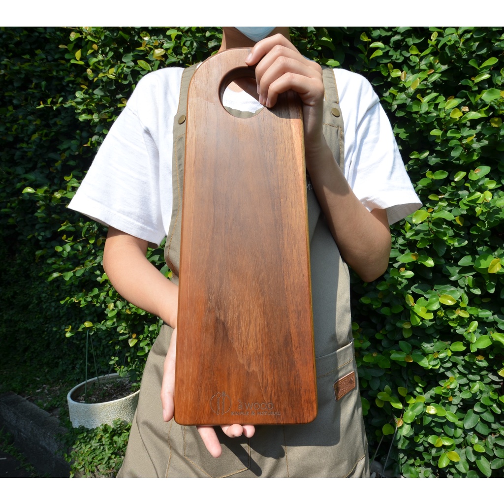 木活 à WOOD-TAPAS 細長款切板, 40*12~15*2.0公分. 最適合日式壽司生魚片, 贈柚木飯杓 | 蝦皮購物