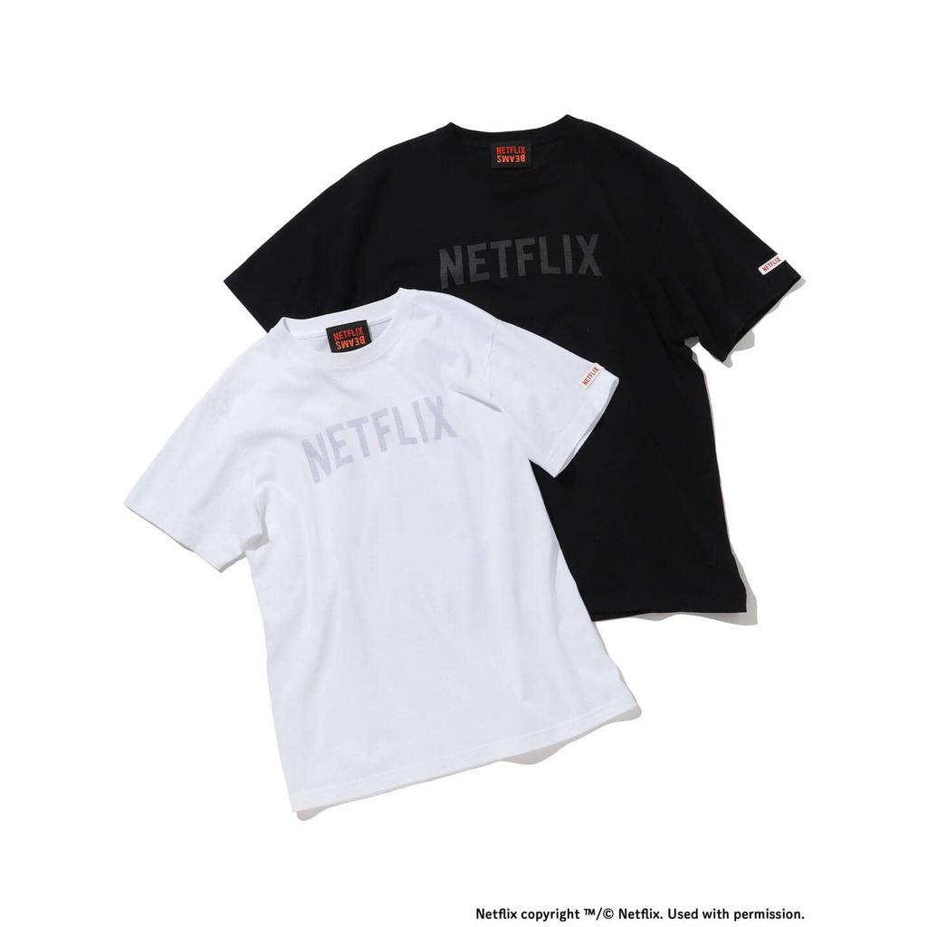 FLOM} 台南實體店Netflix × BEAMS 2pack Logo T-shirt 短袖T恤短袖上衣