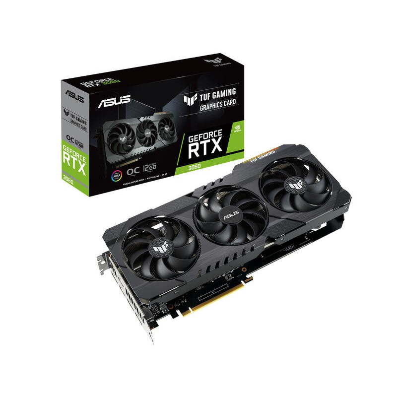 華碩TUF-RTX3060-O12G-V2-GAMING TUF 3060 全新未拆未註冊| 蝦皮購物