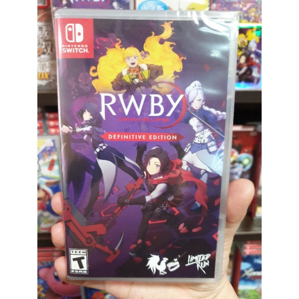 超級稀有遊戲】NS Switch遊戲RWBY: Grimm Eclipse 中文版限量典藏版