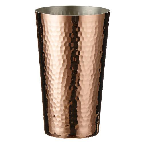 ☆薇菈日本精品☆日本新光堂銅杯純銅鎚目COPPER 100 水杯杯子杯