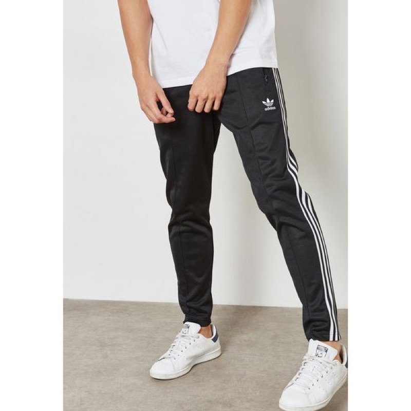 Adidas originals adicolor beckenbauer joggers in skinny fit in black cw1269 sale