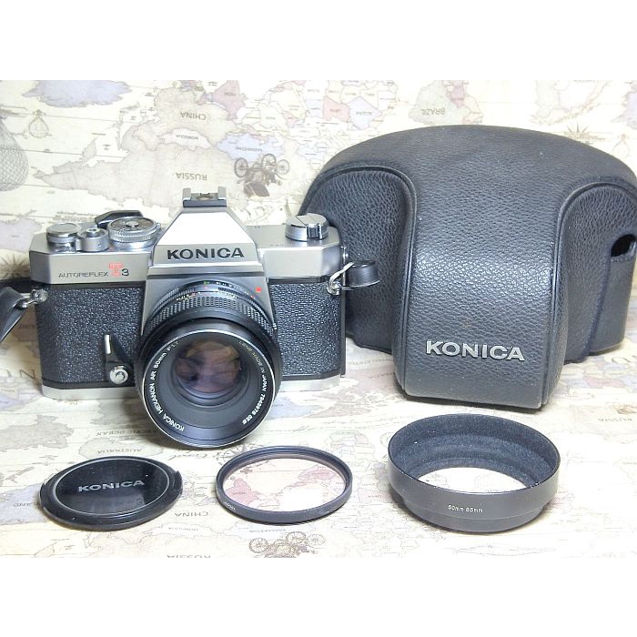 跳蚤小舖子】Konica Autoreflex T3 / Hexanon AR 50/1.7 全機械底片