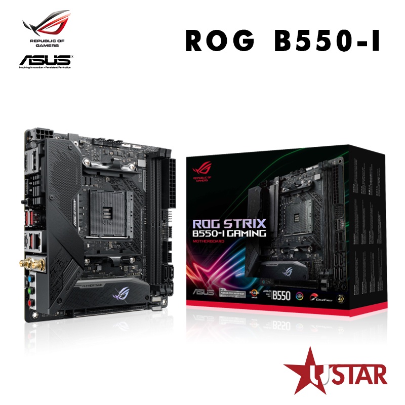 華碩asus Rog Strix B550 I Gaming 主機板amd宇星科技 蝦皮購物 5583