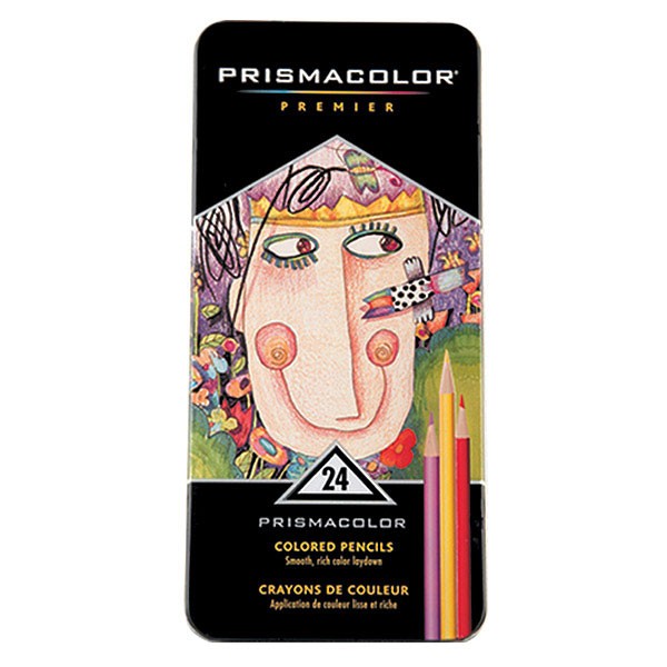 美國PRISMACOLOR Premier系列頂級油性色鉛筆-24色| 蝦皮購物