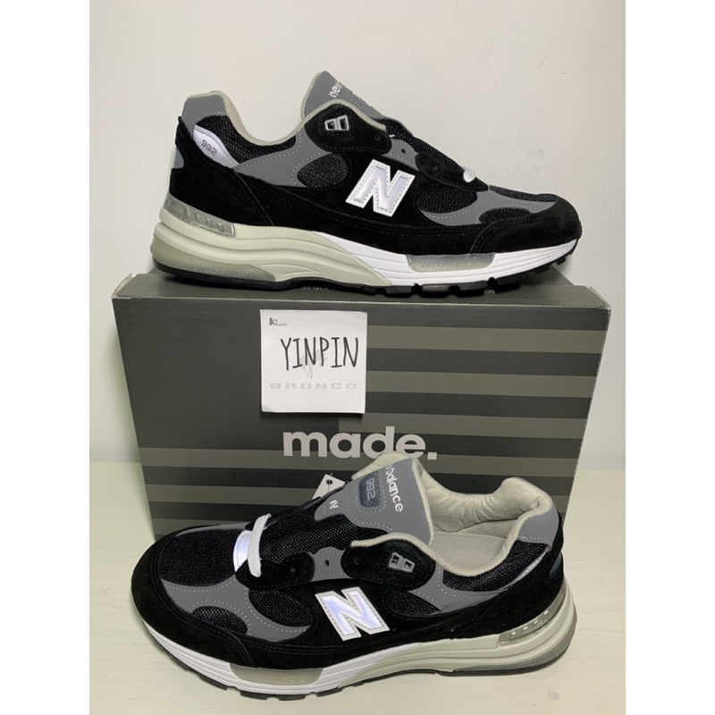 YP 現貨 New Balance NB M992 EB 黑色 Black 美國製 M992 327 元祖灰