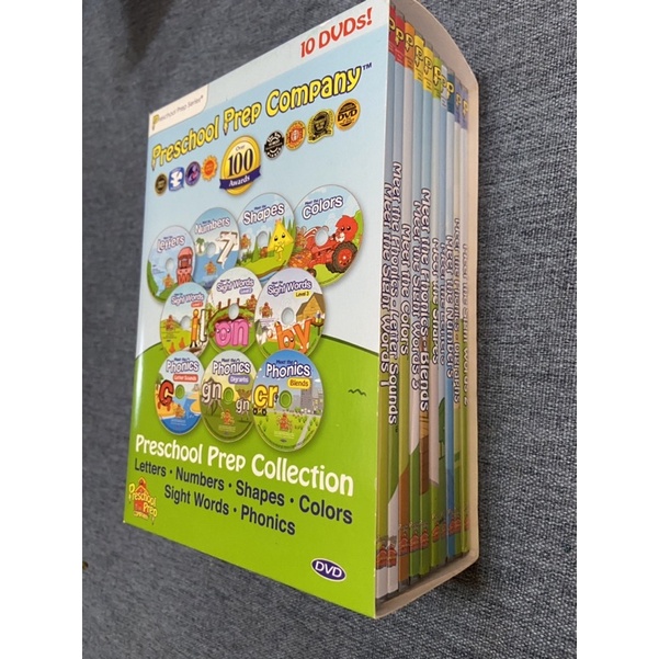 Amazon.com: PRESCHOOL PREP COMPANY 10 DVD SERIES COLLECTION