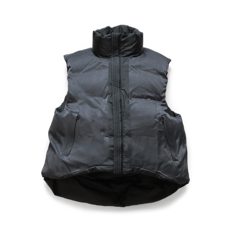 KAPITAL Burger-Keel ナイロン ダウンベスト 黒 2 Kapital Ripstop Nylon Down Burger Keel Vest | CO JP Gallery – COJP