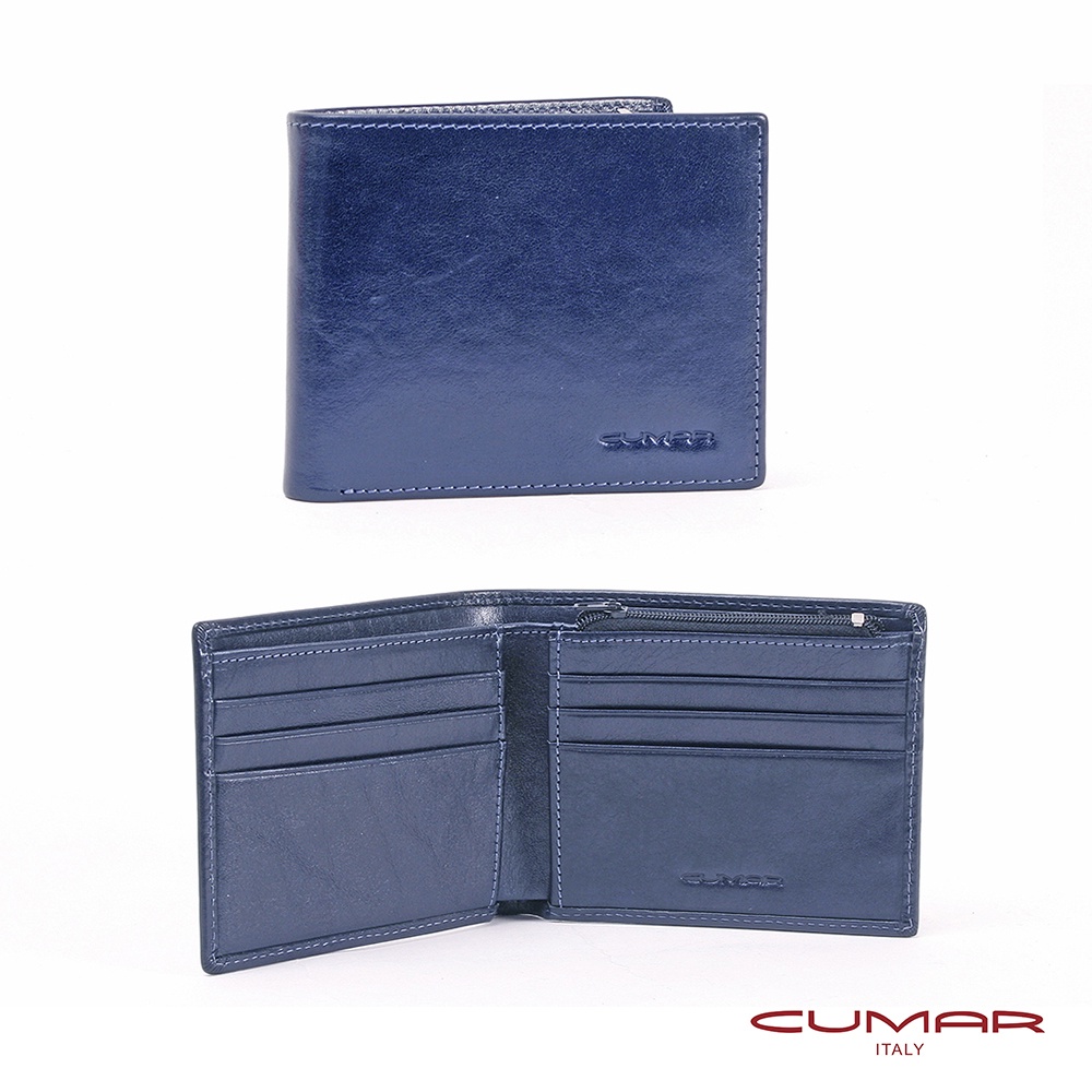 CUMAR PLAIN 零錢袋 短夾 皮夾 錢包 牛皮 免運 | 蝦皮購物