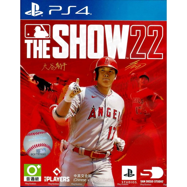 全新未拆】PS4 美國職業棒球大聯盟2022 大谷翔平MLB THE SHOW 22 英文