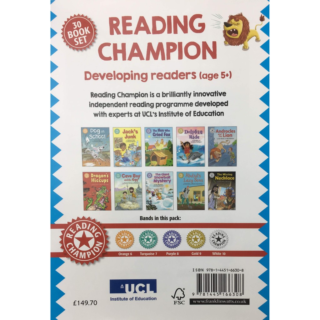 Reading Champion: Developing Collection - 30 Books (-RCOW-) | 蝦皮購物