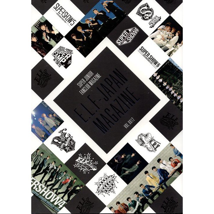 預購+現貨◎ SUPER JUNIOR E.L.F-JAPAN MAGAZINE 會員限定會報vol.01