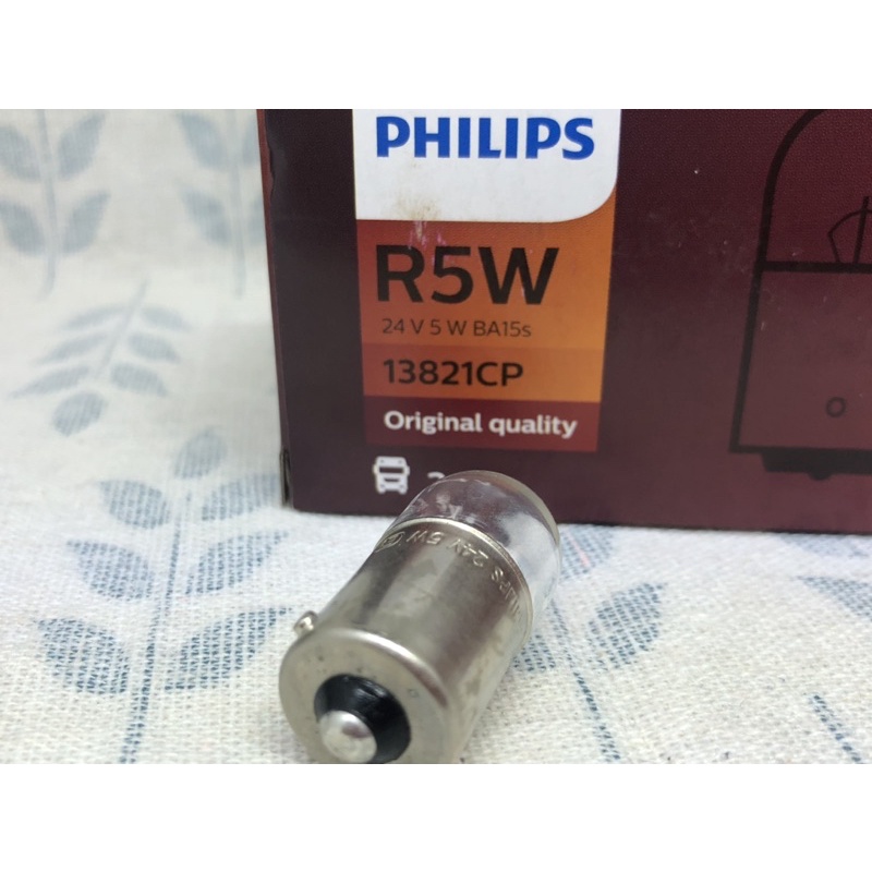 PHILIPS.NARVA 24V R5W 24V R10W,原裝進口,24V小燈商業包特規 24v5W BA15s | 蝦皮購物